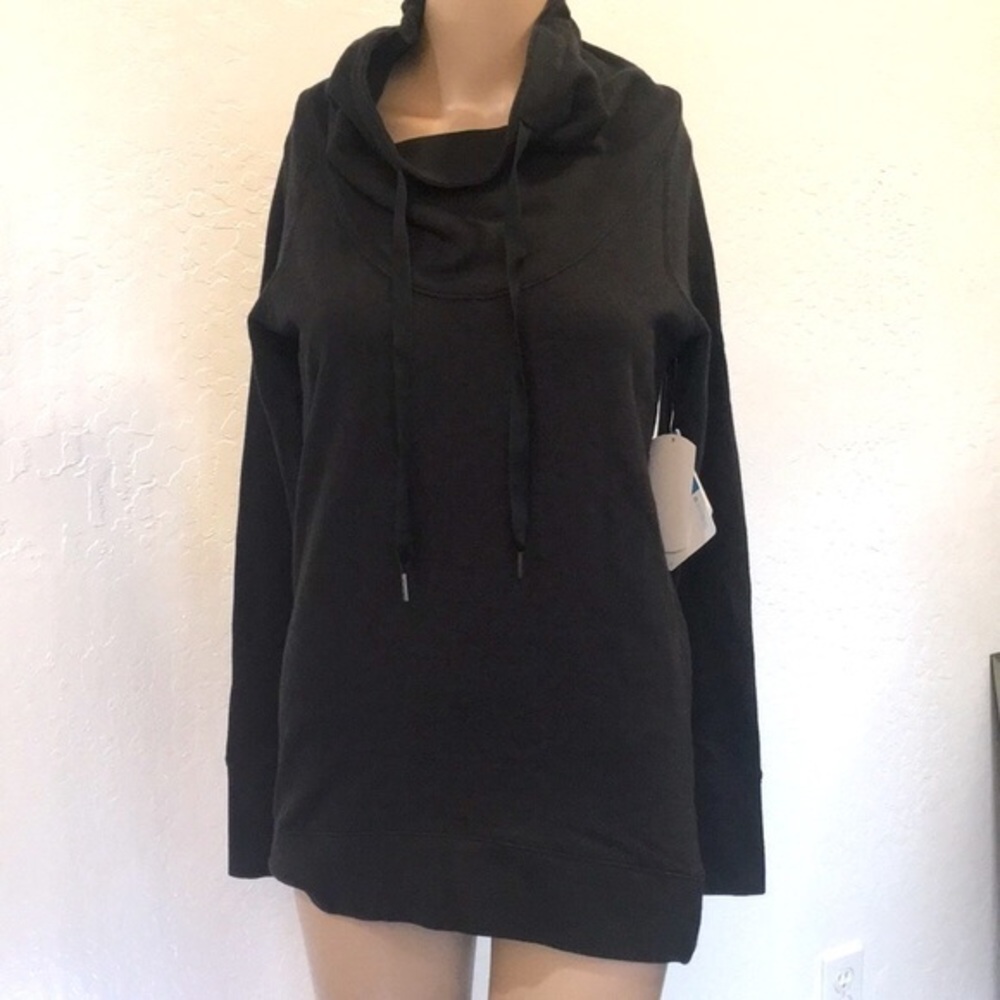 Columbia Oregon State university Beavers Cowl Neck Black sweater NWT